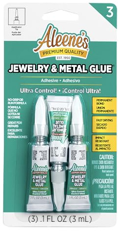 Aleenes Jewelry & Metal Glue Mini 3 Pack
