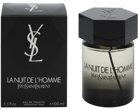 Yves Saint Laurent La Nuit De L'Homme by Yves Saint Laurent for Men - 3.3 oz EDT Spray
