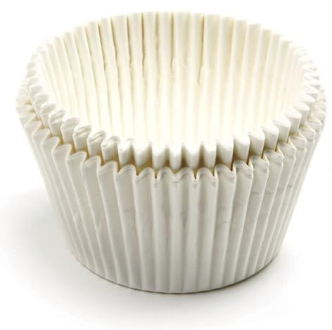 Norpro Giant Muffin Cups, White, Pack of 500, Paper, 3.75 x 2.75 x 2 / 9.5cm x 7cm x 5cm