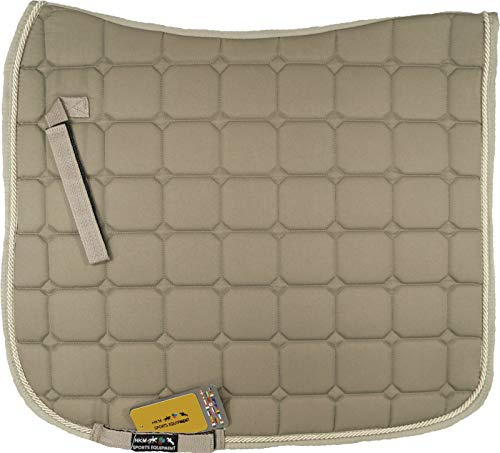 HKM 8776 Madrid Housse de Selle Fonctionnelle DR VS Pony-DR/VS Polyvalent Marron Clair