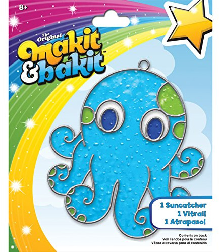 Colorbok TB-73230 Makit and Bakit Suncatcher Kit, Octopus