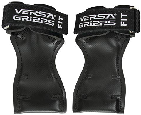 Versa Gripps® FIT Authentic. The Best Training Accessory in the World. MADE IN THE USA (XS-FIT-Black)