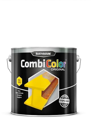 RUST-OLEUM 7343.2.5 Combicolor Original, Superior Metal Protection, Direct To Rust, Light yellow-RAL 1018