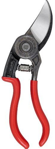 Corona BP 3640 Forged Steel ErgoACTION Angled Bypass Hand Pruner - 3/4 inch Cut Capacity Stem and Branch Garden Shears, Red