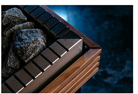 Sentiotec Saunaofen Qube 9, 10.5, 12, 15 KW inkl. Saunasteine f. finnische Sauna 15 ohne Ofenreling ohne Saunasteine