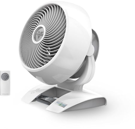 Vornado 6303DC Energy Smart Medium Air Circulator Fan with Variable Speed Control, White