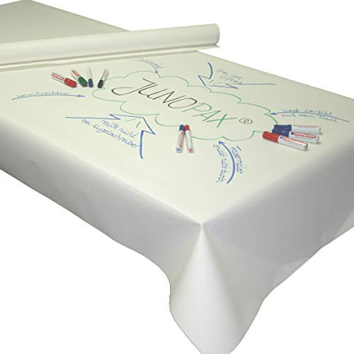 JUNOPAX 50m x 1,00m World Café Methode, beschreibbare Papiertischdecke