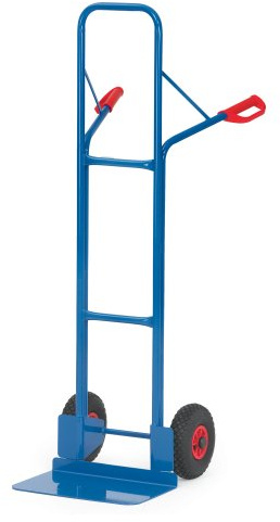 Fetra Transportgeräte mcacpcrp6 Sackkarre pneumatischen Reifen A22, 300 kg Belastung, 15 kg Gewicht, 580 mm Breite x 1600 mm Höhe