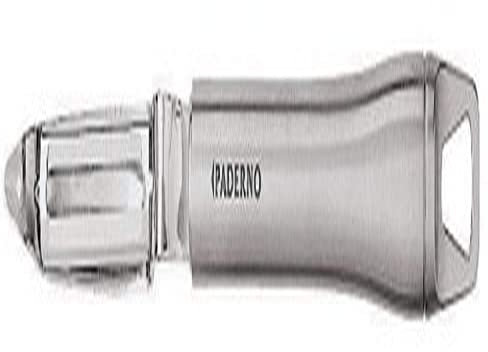 Paderno 48278-52 Sbucciatore a Lama Mobile, Acciaio Inox
