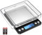 AMIR Digitale Küchenwaage 3kg, Electronische Waage, Hohe Präzision auf bis zu 0,1g, Briefwaage mit Tara-Funktion, Stückzählung Funktion, LCD-Display, Großer Edelstahl Wiegefläche, Inkl Batterien