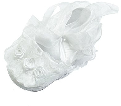 Cinda Bébé Fille Dentelle Chaussures de baptême