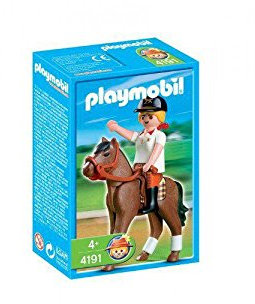 PLAYMOBIL® 4191 - Reiterhof - Reiterin mit Pferd