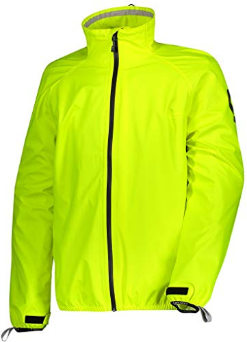 Scott Ergonomic Pro DP Motorrad/Fahrrad Regenjacke gelb 2025: Größe: M (46/48)
