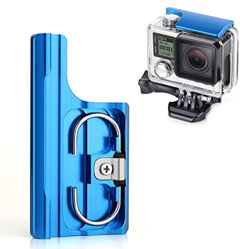 SOONSUN Aluminum Replacement Latch Rear Snap Lock Buckle for GoPro Hero 3+ / Hero 4 Housing Case