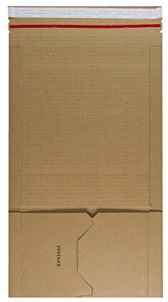 Pack of 200 A5 Size Brown Book Wrap B Flute (217 x 155 x 60mm)