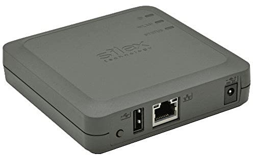 Silex Technology DS-520AN Industry High Performance WLAN USB Device Server - Geräteserver, Printserver Netzwerk USB-Server LAN (10/100/1000MBit/s), USB 2.0, WLAN 802.11 b/g/n/a