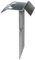 Alberts 210854 Auflaufstütze | zum Einschlagen oder Einbetonieren | feuerverzinkt | 125 x 47 mm