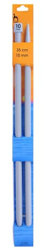 Pony Single Ended Classic Knitting Pins, Multi-Colour, 35 cm x 1cm