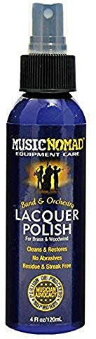 MusicNomad Lacquer Polish for Brass & Woodwind Instruments, 4 oz. (MN700)