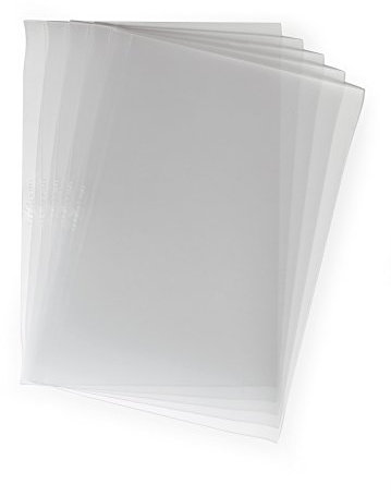 Durable Klemmschienen-Einbanddeckel, farblos, Packung à 100 Stück, 294319