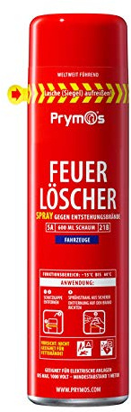 Prymos brandsläckare spray fordon 5A/21B