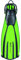 Mares Erwachsene Fins Avanti Quattro + Flossen Mit Riemen, Lime, R