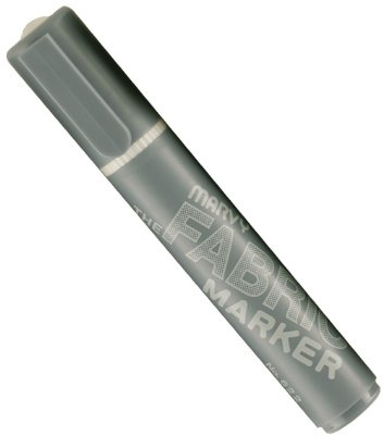 UCHIDA 622-C-37 Marvy Broad Point Fabric Marker, Cool Gray, 1 Count (Pack of 1)