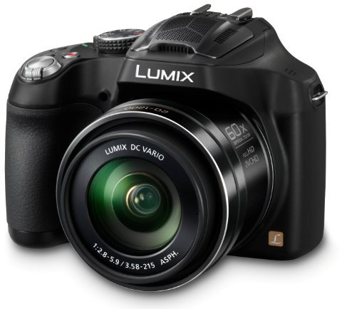 Panasonic DMC-FZ72 Camera Black 16.1MP 60xZoom 3.0LCD FHD 20mm Lumix DC Vario
