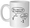 getDigital Nerd Geek Tasse Becher It is Complex, Keramik, Weiß, 1 Stück (1er Pack)