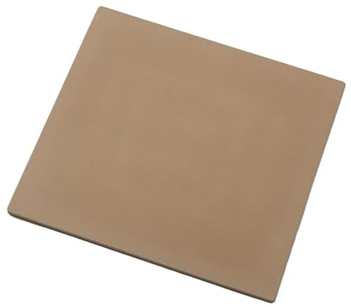 American Metalcraft 15 x 14 Rectangular Economy Pizza Stone,Cream