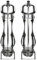 Premier Housewares Salz- und Pfeffermühlen-Set, 22 cm, Acryl durchsichtig