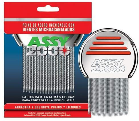 PETTINE PIDOCCHI ASSY 2000 - TRATTAMENTO PROFESSIONALE PEDICULOSI