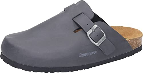 Dr. Brinkmann Mules pour Homme, Gris, 48 EU