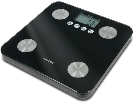 Salter 9106 BK3R - Bilancia pesapersone con memoria, 10 utenti