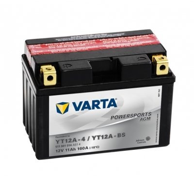 Varta Funstart AGM 511901014 A514 11Ah-Battery 12 V YT12A - 4 YT12A-BS