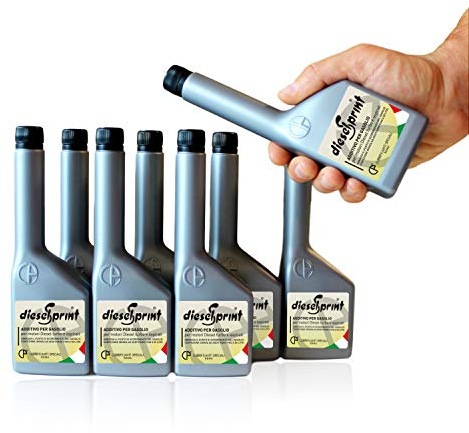 DIESELSPRINT 1 LITRO (8 botellas de 125 ml) Aditivo multifuncional para motores Diesel