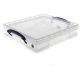 Really Useful Boxes 7 Litre Rectangle Really Useful Box Clear