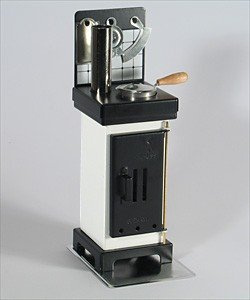 Huss Räucherkerzen- und Duftölofen schwarz-weiß