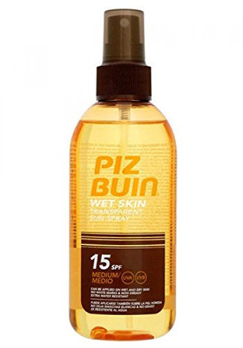 Piz Buin Wet Skin Transparent Sun Spray SPF15, 150 ml