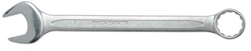 Teng Tools 24mm Metric Combination Open and Box End Spanner Wrench - 600524, Silver