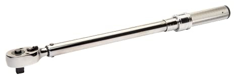 Bahco 1/2 Zoll Drehmomentschlüssel 40 → 200Nm, Länge 483 mm, 4 (Festziehen)%, 6 (Lockern)% ISOCAL
