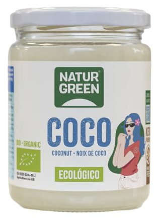 NaturGreen Organic Coconut Virgin Oil 430ml/400g