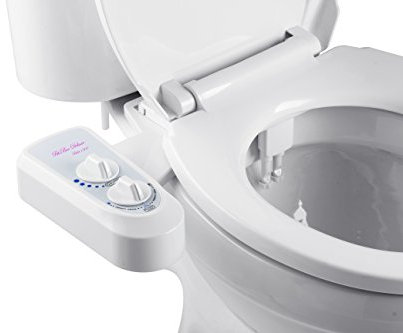 BisBro Deluxe Bidet 1200 | 3 Jahre Garantie | Dusch-WC zur optimalen Intimpflege | Einfach unter dem Klodeckel installieren | funktioniert ohne Strom | ideale Hygiene durch Wasser