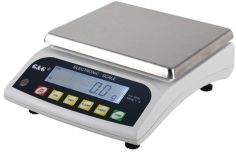 G&G PLC 6000g/0,1g Präzisionswaage Feinwaage Industriewaage Tischwaage Goldwaage/Batteriebetrieb möglich