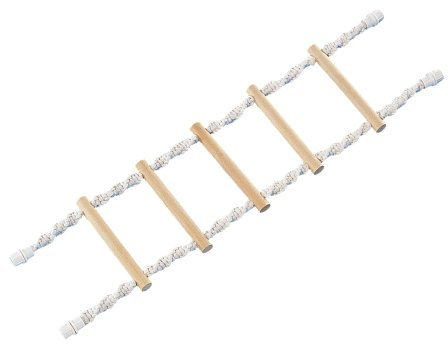 Nobby 31357 Strickleiter mit Schraubbefestigung, 5 Stufen