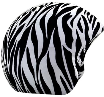 COOLCASC® Couvre Casque Universal, Zèbre
