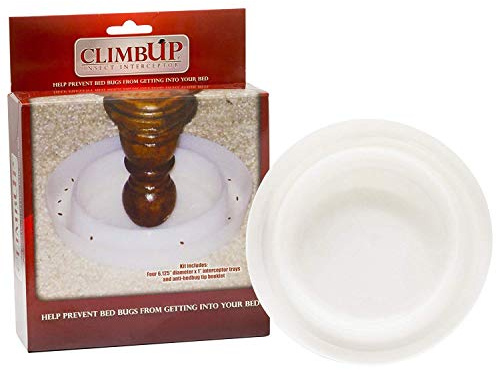 Climbup Insect Interceptor Bed Bug Trap, 4ct