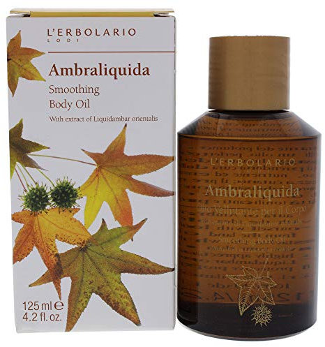 L'Erbolario Ambraliquida Körperöl für weiche Haut, 1er Pack (1 x 125 ml)