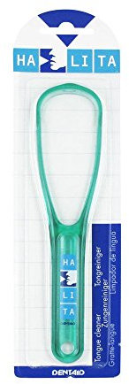 Halita 7379480 Zungenreiniger, langer Stiel