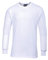 Portwest B123 Insulated Thermal T-Shirt Long Sleeve White, Large